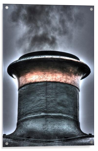  Puff of smoke Acrylic by Castleton Photographic