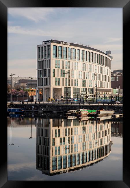  Hilton Hotel, Liverpool Framed Print by Dave Wood