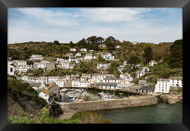  Polperro, Cornwall Framed Print by Brian Pierce