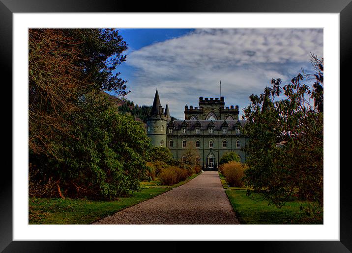 Inveraray Castle Framed Mounted Print by Tommy Reilly