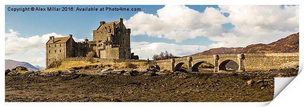  Eilean Donan Castle Print by Alex Millar