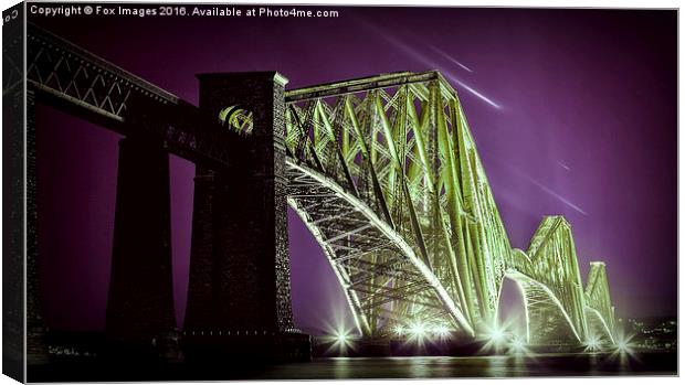  forth bridge scotland Canvas Print by Derrick Fox Lomax