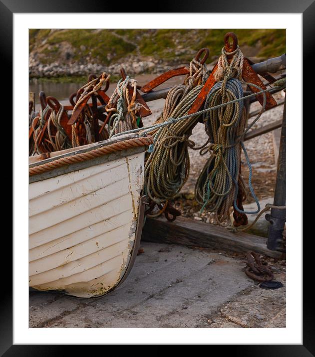 Fishing boats and its rig  Framed Mounted Print by Shaun Jacobs