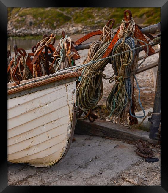  Fishing boats and its rig  Framed Print by Shaun Jacobs