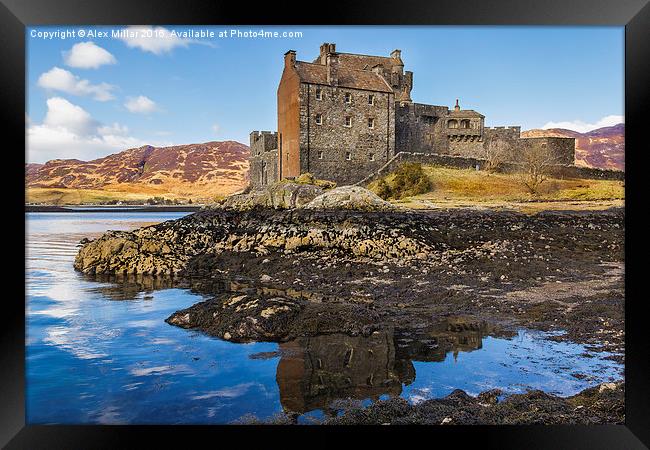 Eilean Donan Castle  Framed Print by Alex Millar