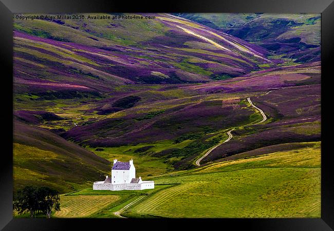  Corgarff Castle Framed Print by Alex Millar