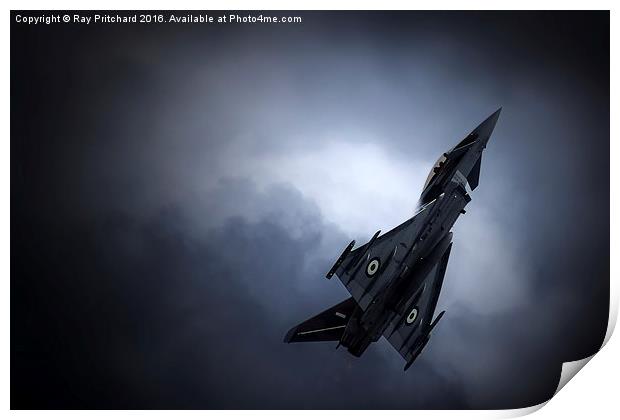  Eurofighter Typhoon Print by Ray Pritchard