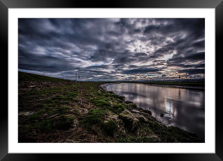 The River Clwyd Framed Mounted Print by Chris Evans