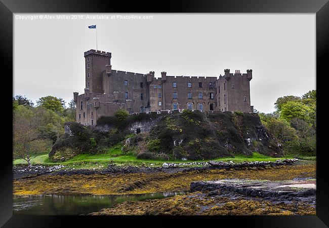  Dunvegan Castle Framed Print by Alex Millar