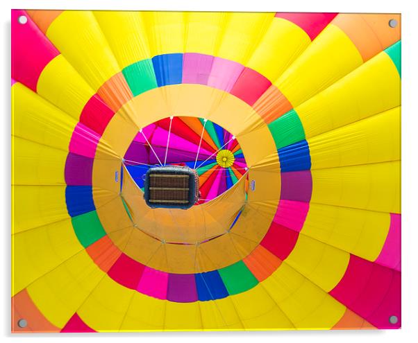 Albuquerque Balloon Fiesta Acrylic by Kobby Dagan