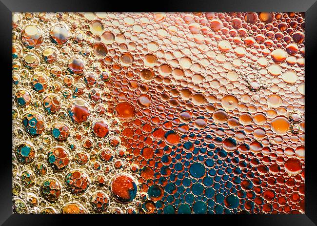  Bubbles Framed Print by Jonathan Thirkell