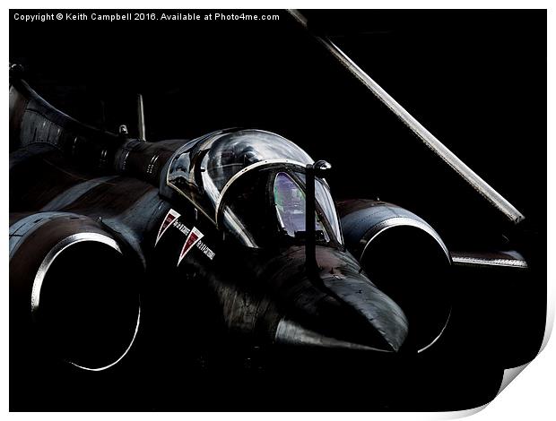  Bended-wing Buccaneer Print by Keith Campbell