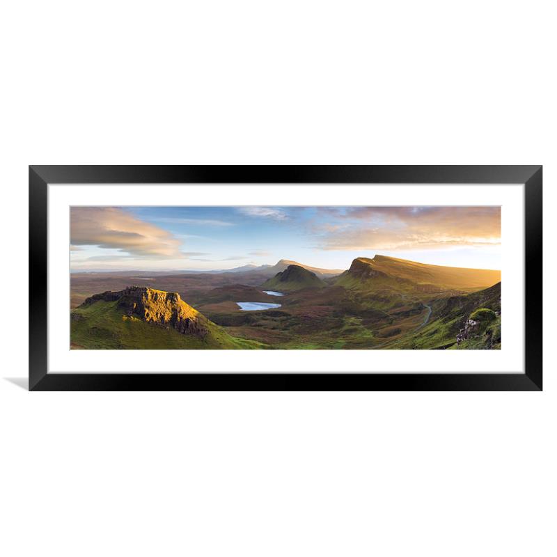 The Quiraing, Isle Of Skye Picture Framed & Mounted Wall Art in Colour ...