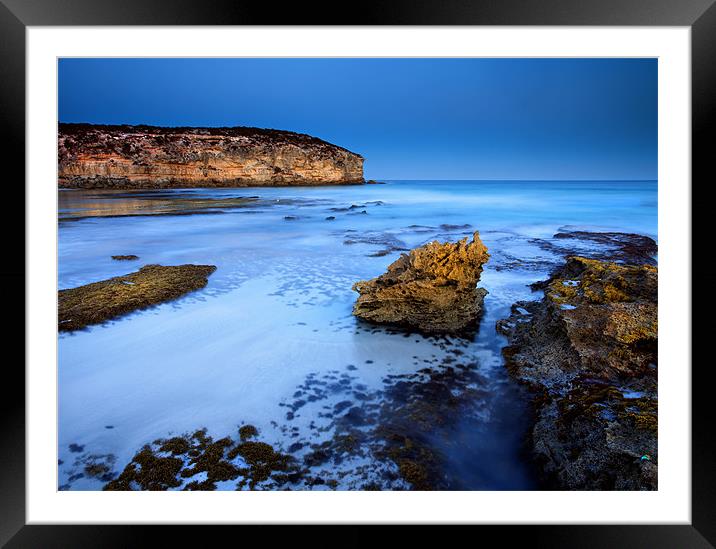 Moonlight Glow Framed Mounted Print by Mike Dawson