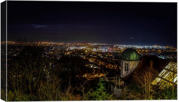The Old Observatory  Canvas Print by Chris Evans