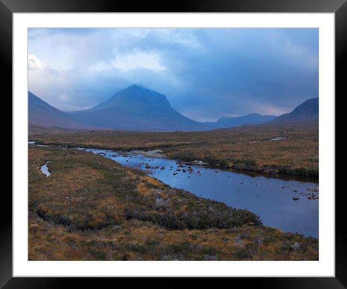 Cuillin Hills, Skye Framed Mounted Print by Andy Redhead