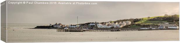 Moody Majesty of Swanage Canvas Print by Paul Chambers