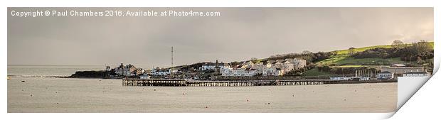 Moody Majesty of Swanage Print by Paul Chambers