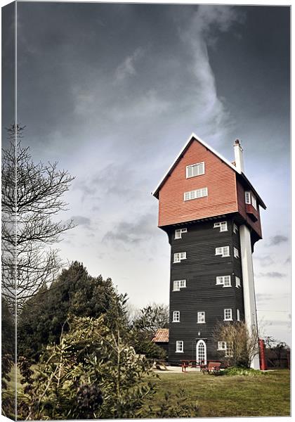 The House in the Clouds Canvas Print by Stephen Mole