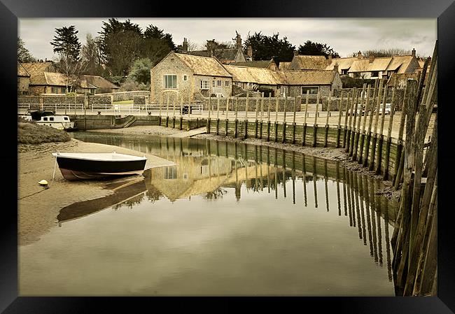 Blakeney Quay Framed Print by Stephen Mole