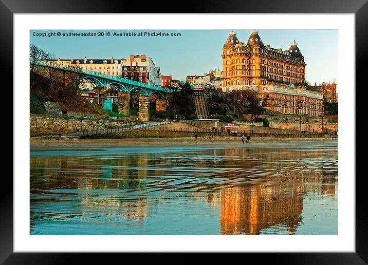  BIG HOTEL Framed Mounted Print by andrew saxton