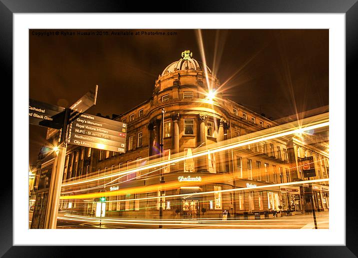  Carluccio's, Newcastle upon Tyne Framed Mounted Print by Ryhan Hussain