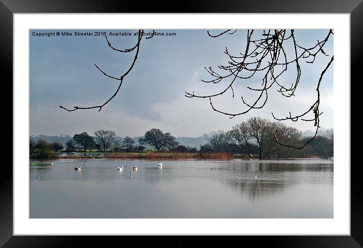  Water Water Everywhere Framed Mounted Print by Mike Streeter