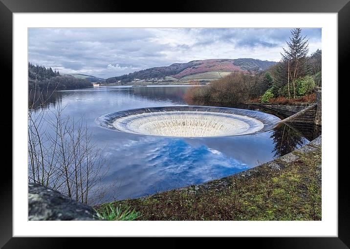  The Ladybower Whirlpool Framed Mounted Print by William Robson