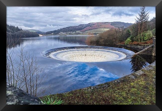  The Ladybower Whirlpool Framed Print by William Robson