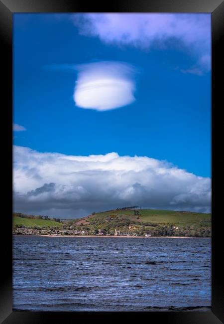 Lenticular Cloud over the Black Isle Moray Firth Framed Print by Nick Rowland