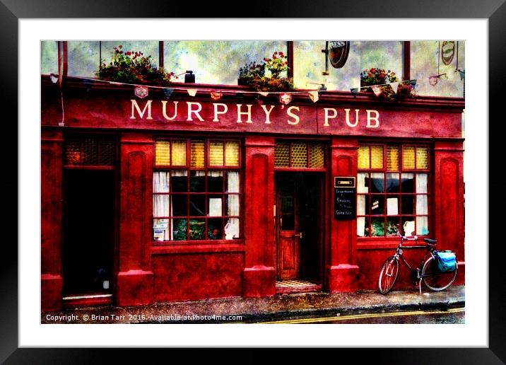 Murphy's Pub in Dingle Framed Mounted Print by Brian Tarr
