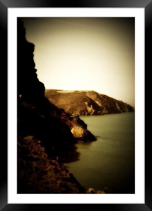 Valley of Rocks Framed Mounted Print by Alexia Miles