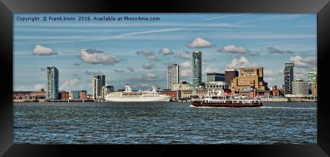 Liverpool's maritime waterfront Framed Print by Frank Irwin