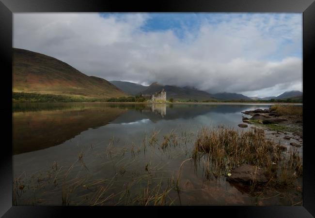 Kilchurn castle Scotland Framed Print by Eddie John