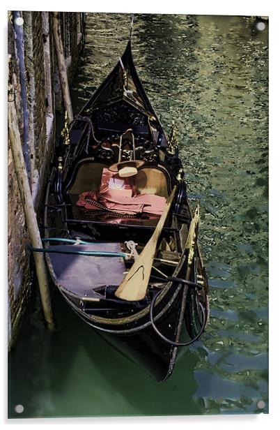 The Gondola Acrylic by Ann Garrett
