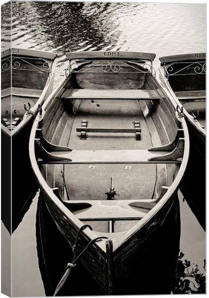 Dedham Boat Canvas Print by Ian Merton