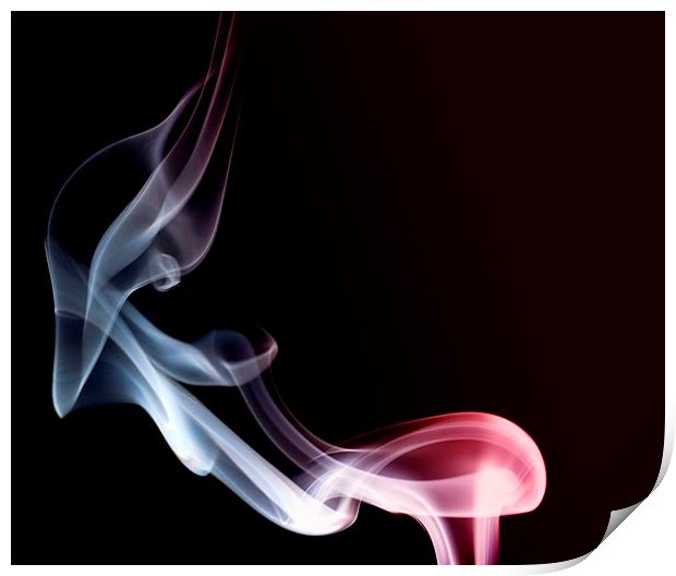 Up in smoke Print by Jonathan Thirkell