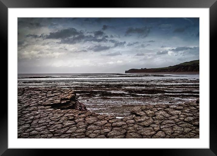 St Audries Bay, Somerset                           Framed Mounted Print by Darren Galpin