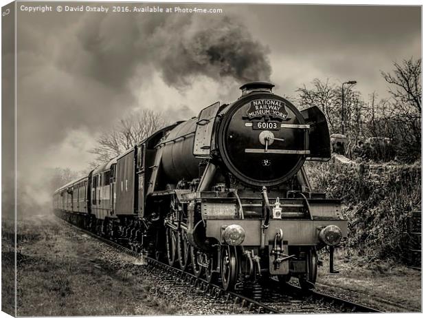 Flying Scotsman runs again Canvas Print by David Oxtaby  ARPS