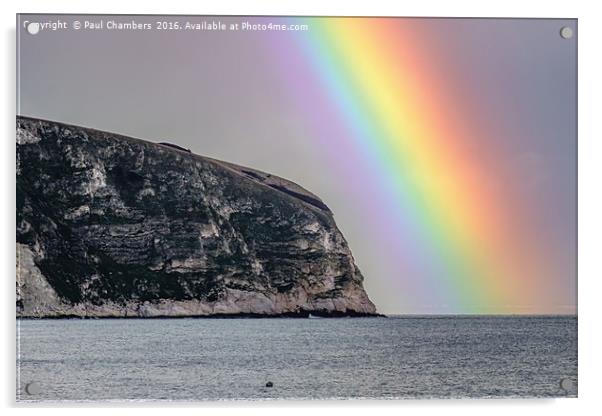 Amazing Rainbow Acrylic by Paul Chambers