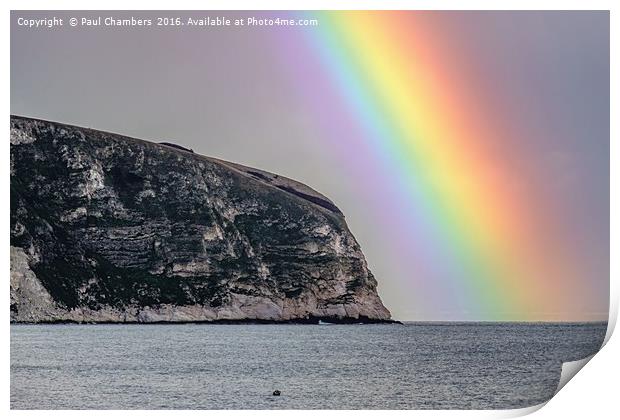 Amazing Rainbow Print by Paul Chambers