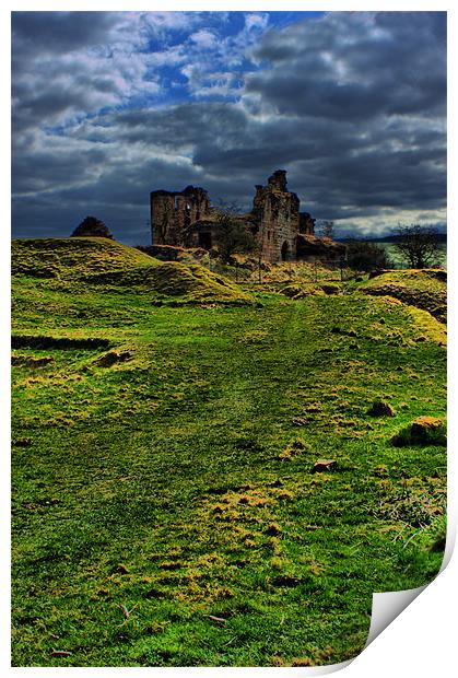 the Ruins Print by Tommy Reilly