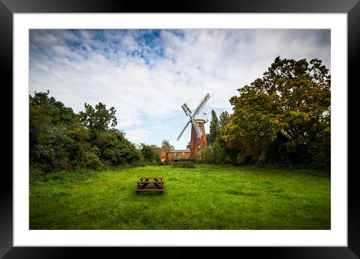Buttrum's Mill Framed Mounted Print by Svetlana Sewell
