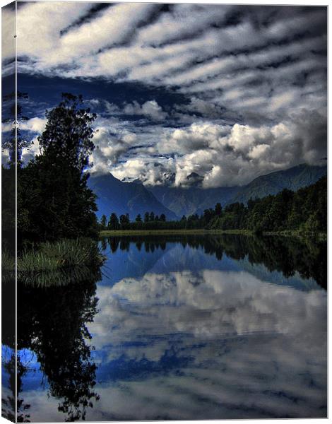 Reflection Island Canvas Print by Toon Photography