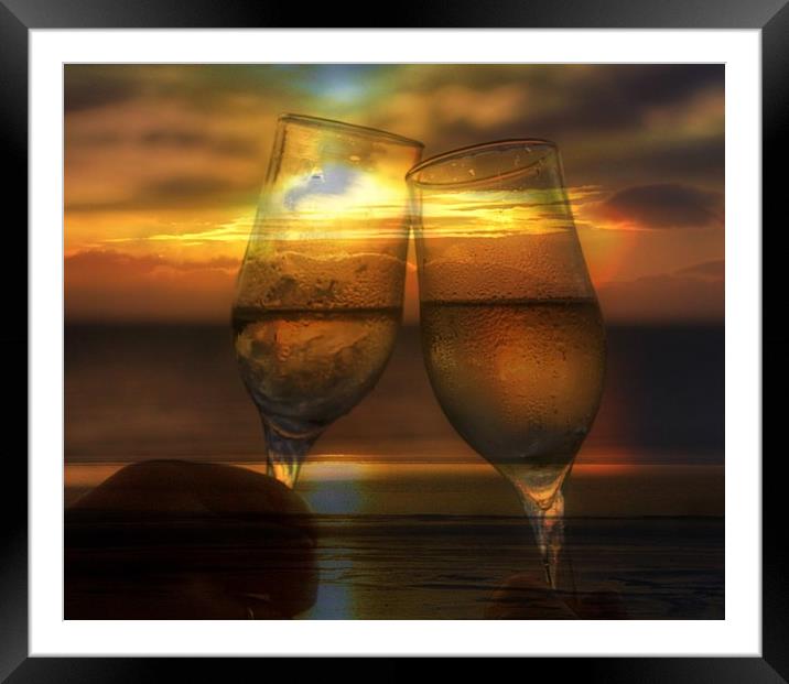 cheers Framed Mounted Print by sue davies