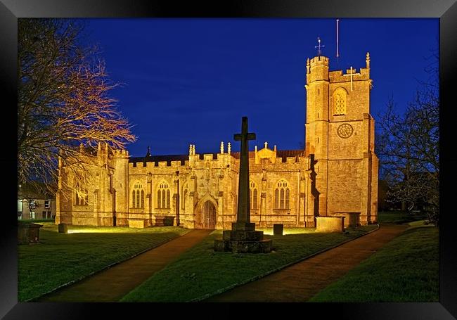 St Marys Church, Chard, Somerset                   Framed Print by Darren Galpin