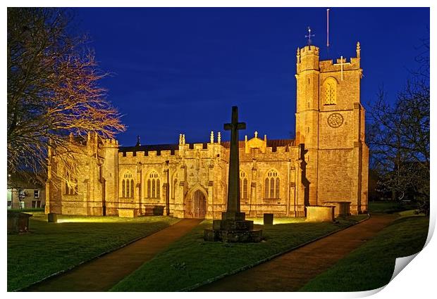 St Marys Church, Chard, Somerset                   Print by Darren Galpin