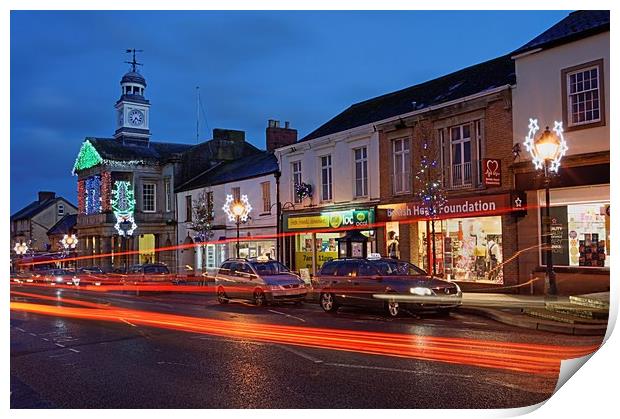 Chard, Somerset at Christmas                       Print by Darren Galpin