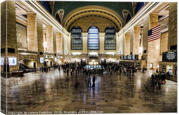 Grand Central Station Canvas Print by Valerie Paterson