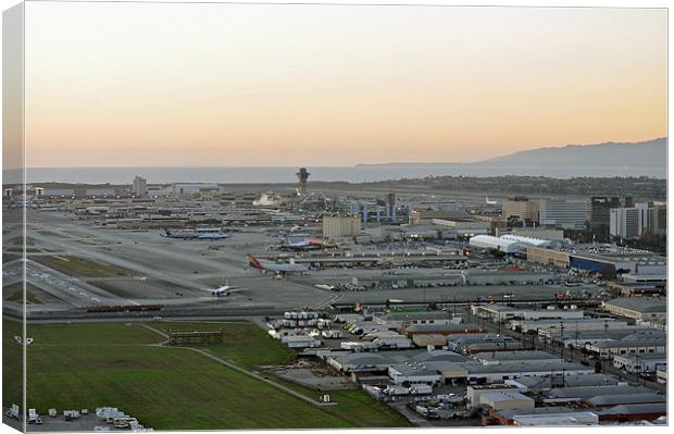 Los Angeles Airport Canvas Print by Gonzalo Fernandez